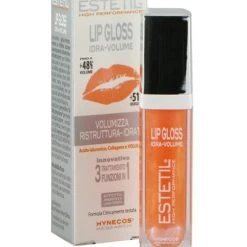 Estetil Lip Gloss Idra-Volume 3in1 Colore 04 Peach Rose