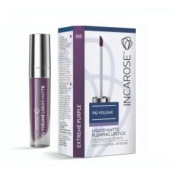 Incarose Liquid Matte Plumping Lipstick Rossetto Liquido N.06 Extreme Purple
