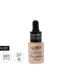 PuroBIO Cosmetics PuroBio Sublime Fondotinta Fluido SPF10 Anti-inquinamento N.00Y 15ml