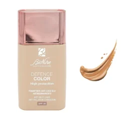 Bionike Defence Color High Protection Fondotinta Anti-luce Blu Antinquinamento N.305 Miel 30ml