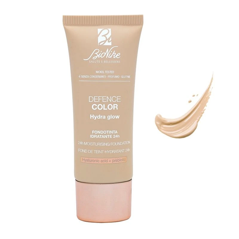 Bionike Defence Color Hydra Glow Fondotinta Idratante 24h N.101 Ivoire 30ml 1 Bionike Defence Color Hydra Glow Fondotinta Idratante 24h N.101 Ivoire 30ml