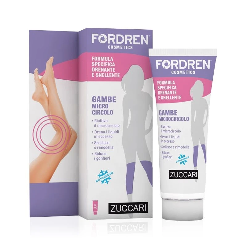 Zuccari Fordren Cosmetics Gambe & Microcircolo 100ml 1 Zuccari Fordren Cosmetics Gambe & Microcircolo 100ml