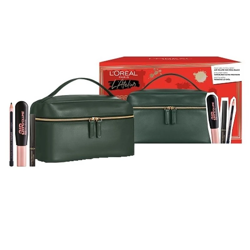 L'OREAL ITALIA SpA DIV. CPD L'Oréal Paris L'Atelier Beauty Air Volume Extra Black + Super Liner Laquer + Le Khol 1 L'OREAL ITALIA SpA DIV. CPD L'Oréal Paris L'Atelier Beauty Air Volume Extra Black + Super Liner Laquer + Le Khol