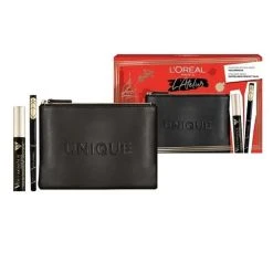 L'OREAL ITALIA SpA DIV. CPD L'Oréal Paris L'Atelier Pochette Premium Voluminous EB + Perfect Slim Black