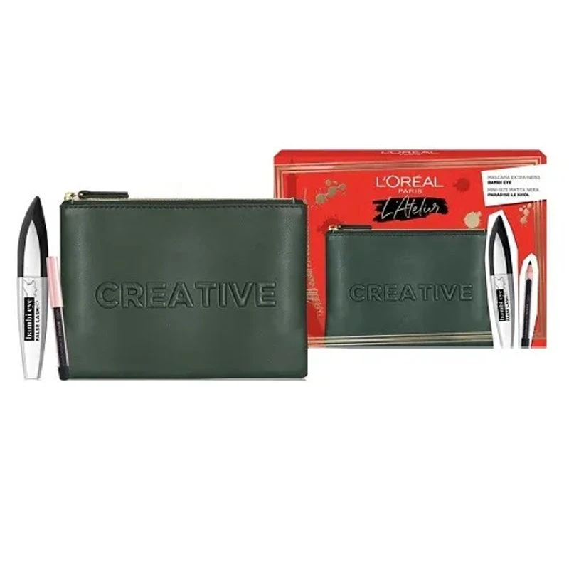 L'OREAL ITALIA SpA DIV. CPD L'Oréal Paris L'Atelier Pochette Mascara Bambi Eye False Lash + Mini Le Khol 1 L'OREAL ITALIA SpA DIV. CPD L'Oréal Paris L'Atelier Pochette Mascara Bambi Eye False Lash + Mini Le Khol