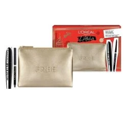 L'OREAL ITALIA SpA DIV. CPD L'Oréal Paris L'Atelier Pochette Premium Mascara Nero Mega Volume +Matita Automatica Nera