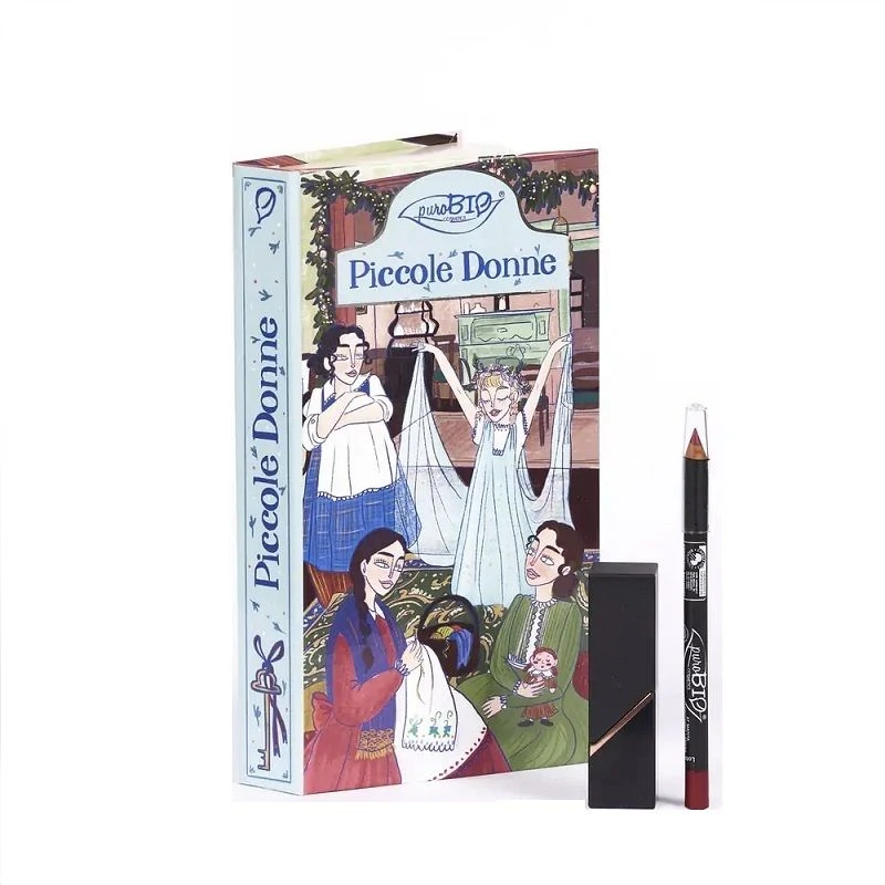 PuroBIO Cosmetics PuroBio Piccole Donne Lipstick Creamy-Matte N.103 Rosso Fragola+ Matita Lip Liner N.47 Rosso Scarlat 1 PuroBIO Cosmetics PuroBio Piccole Donne Lipstick Creamy-Matte N.103 Rosso Fragola+ Matita Lip Liner N.47 Rosso Scarlat