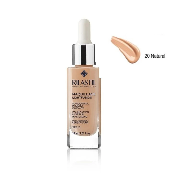 Rilastil Maquillage Lightfusion Fondotinta In Siero N.20 Natural 1 Rilastil Maquillage Lightfusion Fondotinta In Siero N.20 Natural